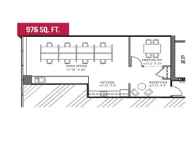 4881 Yonge St, Toronto, ON à louer Plan d’étage- Image 1 de 1