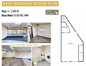 9407-9417 Madison Ave, Orangevale, CA à louer Photo intérieure- Image 1 de 3