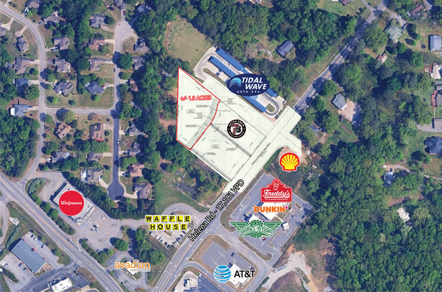 2633 Helena Rd, Helena, AL à vendre - Photo du bâtiment - Image 2 de 2