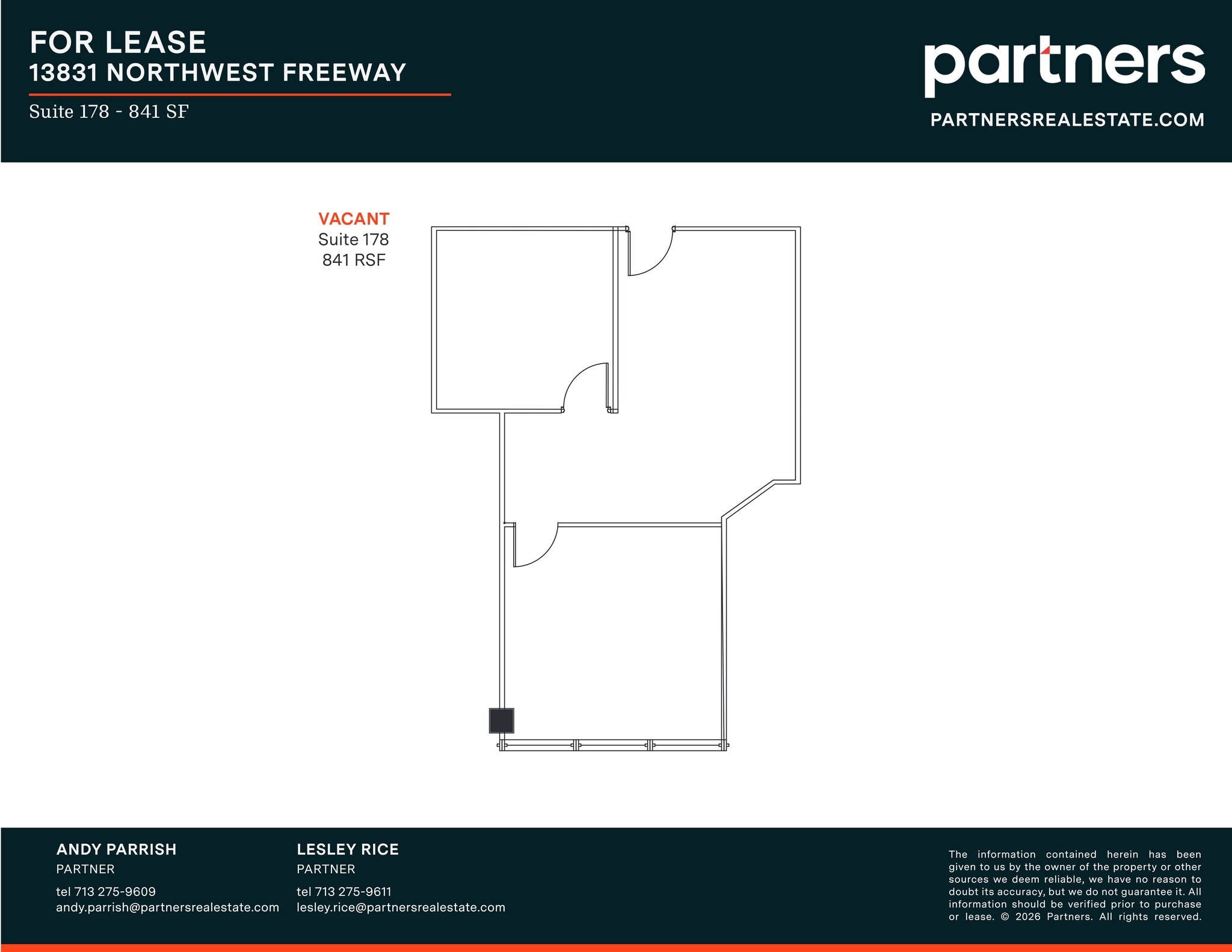 13831 Northwest Fwy, Houston, TX à louer Plan de site- Image 1 de 1