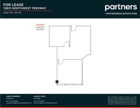 13831 Northwest Fwy, Houston, TX à louer Plan de site- Image 1 de 1