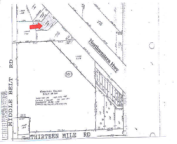 31471 Northwestern Hwy, Farmington Hills, MI à louer - Plan cadastral - Image 2 de 2