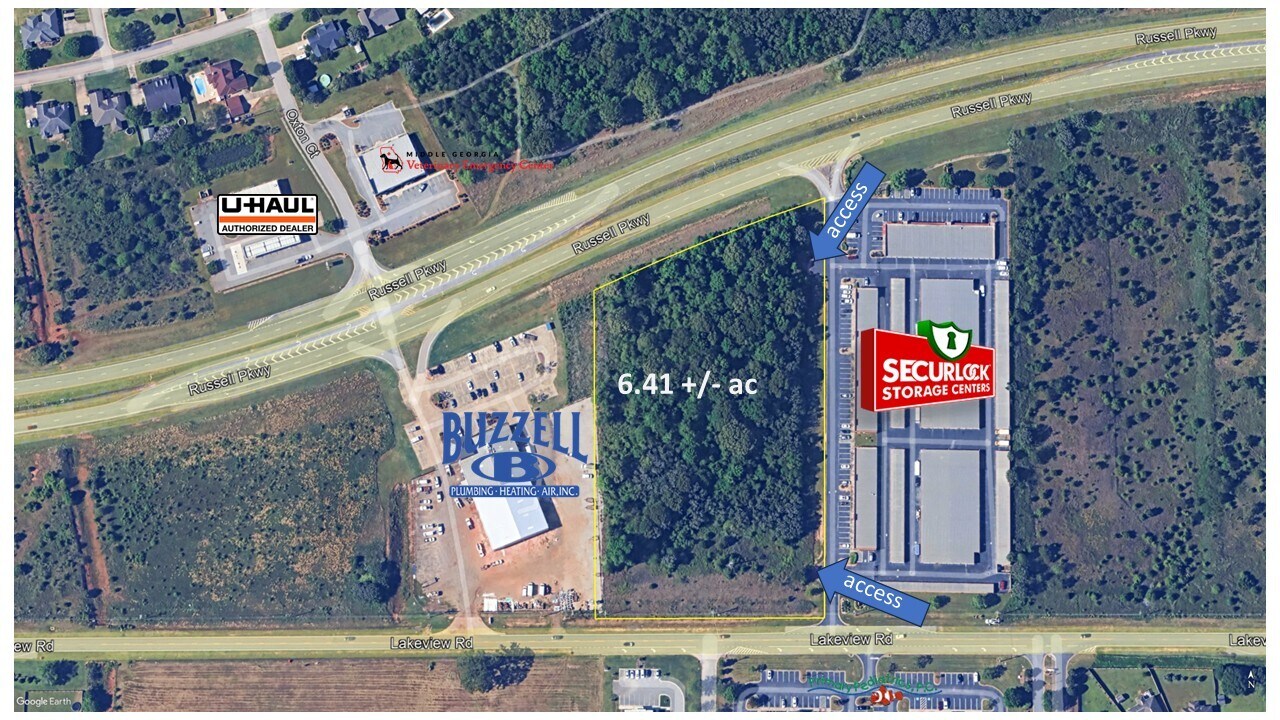 0 Russell Pky, Warner Robins, GA à vendre Aérien- Image 1 de 2