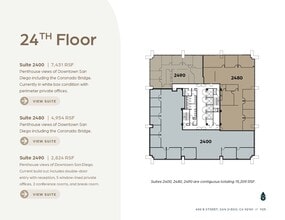 600 B St, San Diego, CA for lease Floor Plan- Image 1 of 5