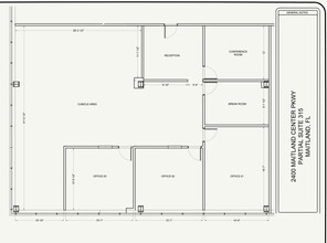 2400 Maitland Center Pky, Maitland, FL à louer Plan de site- Image 1 de 12