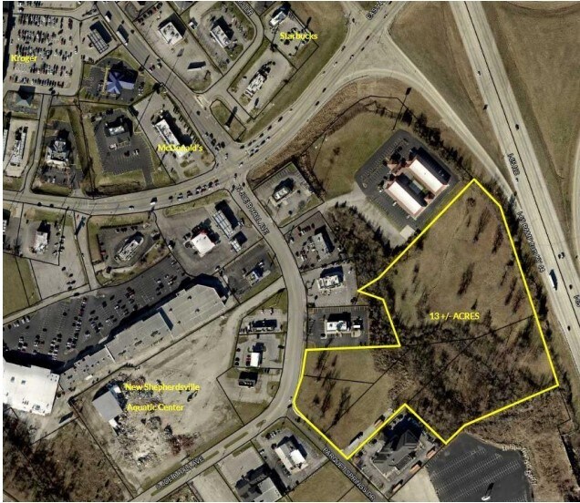 Joe B. Hall Ave, Shepherdsville, KY for sale - Aerial - Image 2 of 2