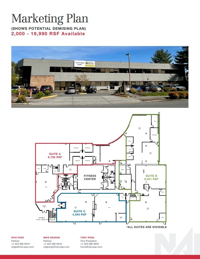 5200 Southcenter Blvd, Tukwila, WA for lease Floor Plan- Image 1 of 1