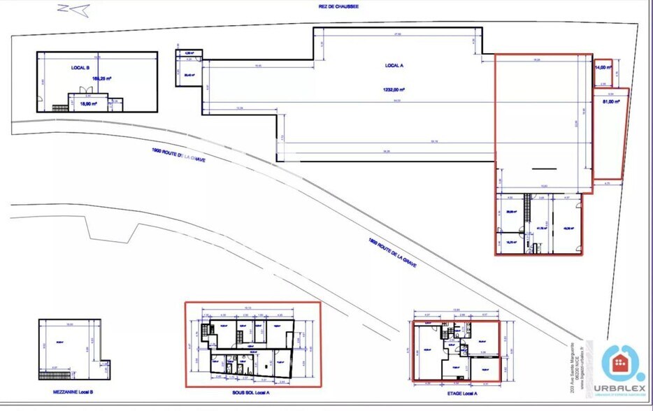 Industrial in Carros for lease - Floor Plan - Image 3 of 8