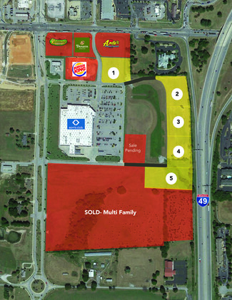 Plus de détails pour Highway 412 & Interstate 49, Springdale, AR - Terrain à vendre