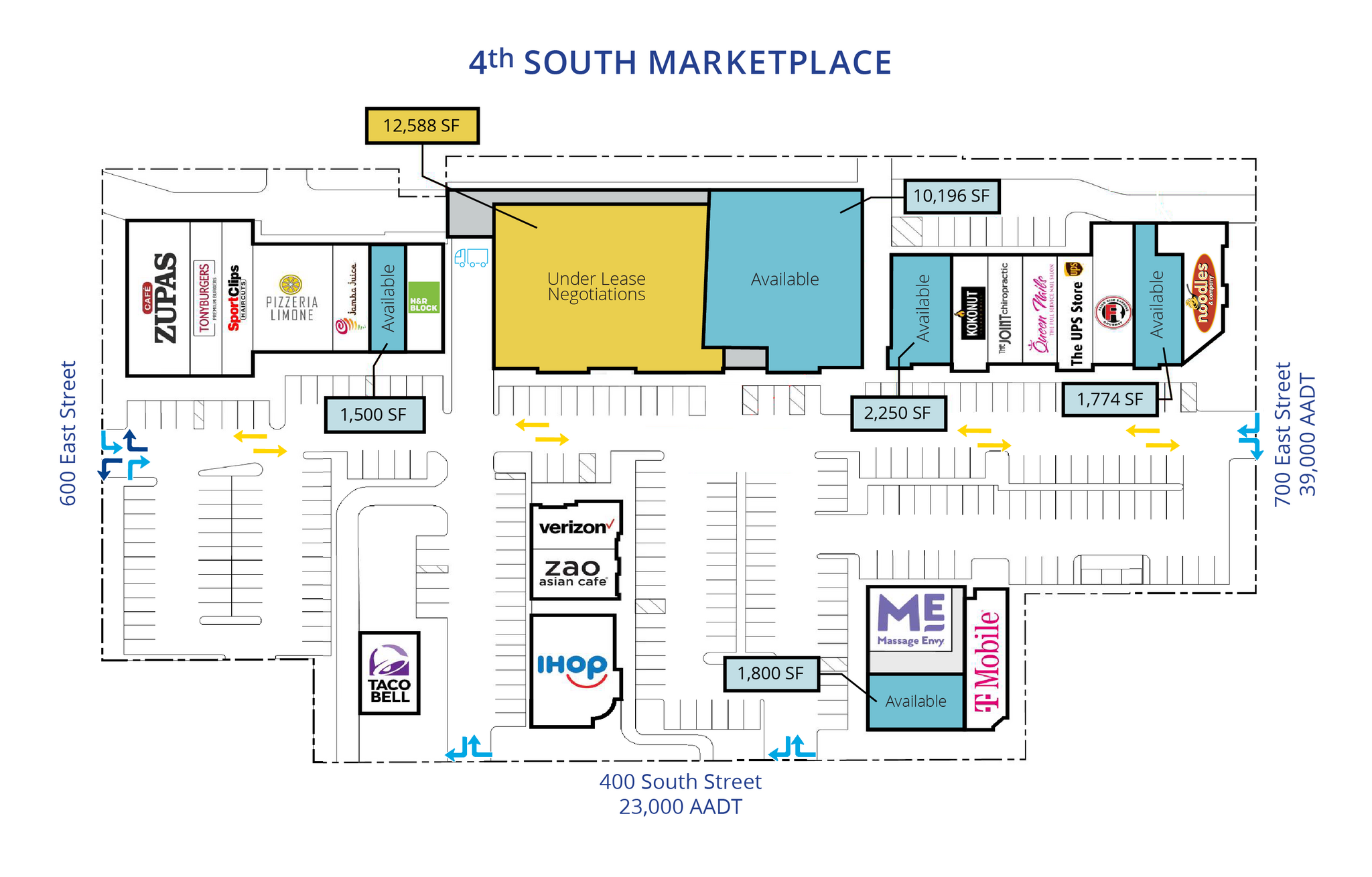 613 E 400 S, Salt Lake City, UT for lease Site Plan- Image 1 of 1