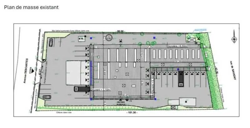 11 Avenue Descartes, Morangis à louer - Plan de site - Image 2 de 5