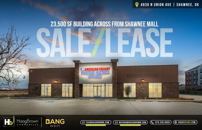 More details for 4939 N Union Ave, Shawnee, OK - Retail for Sale