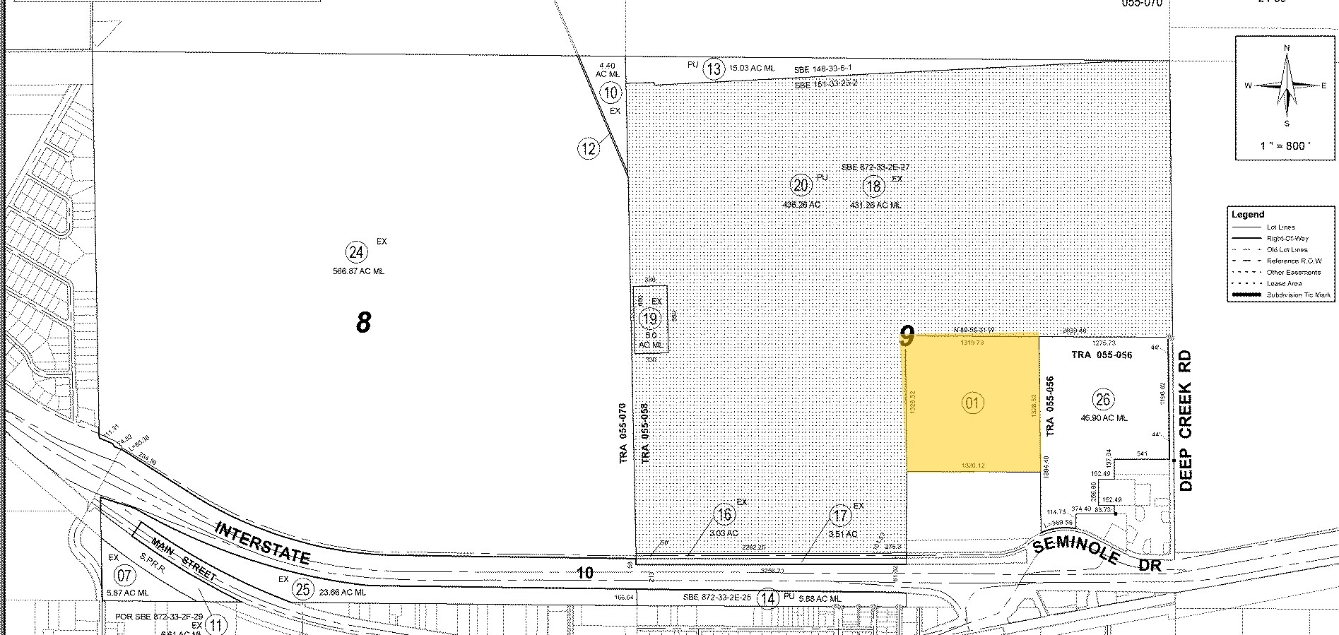 50770 Seminole Dr, Cabazon, CA à vendre Plan cadastral- Image 1 de 1