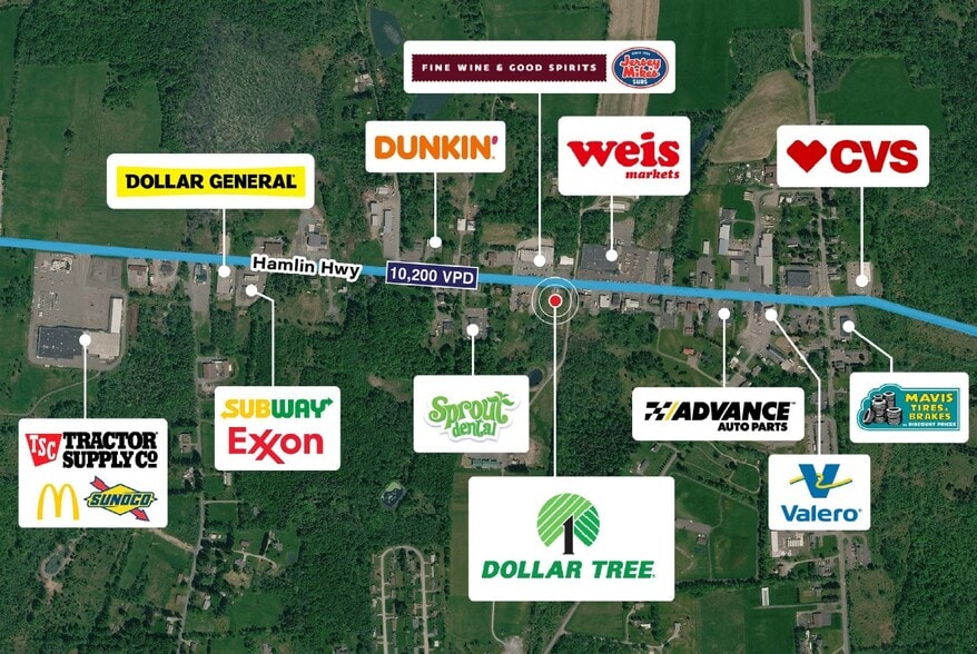 576 Hamlin Hwy, Lake Ariel, PA for sale - Building Photo - Image 2 of 2