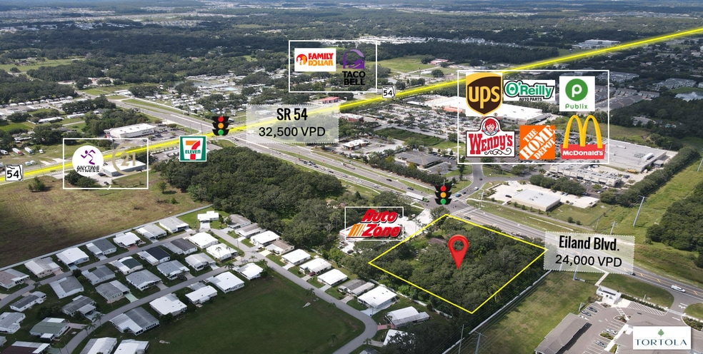 32846 Eiland Blvd, Wesley Chapel, FL à louer - Aérien - Image 2 de 8