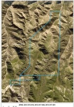 no address found, Santa Clarita, CA - Aérien Vue de la carte