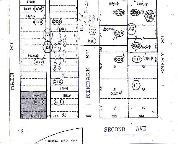 202 Main St, Longmont, CO for lease - Plat Map - Image 2 of 7