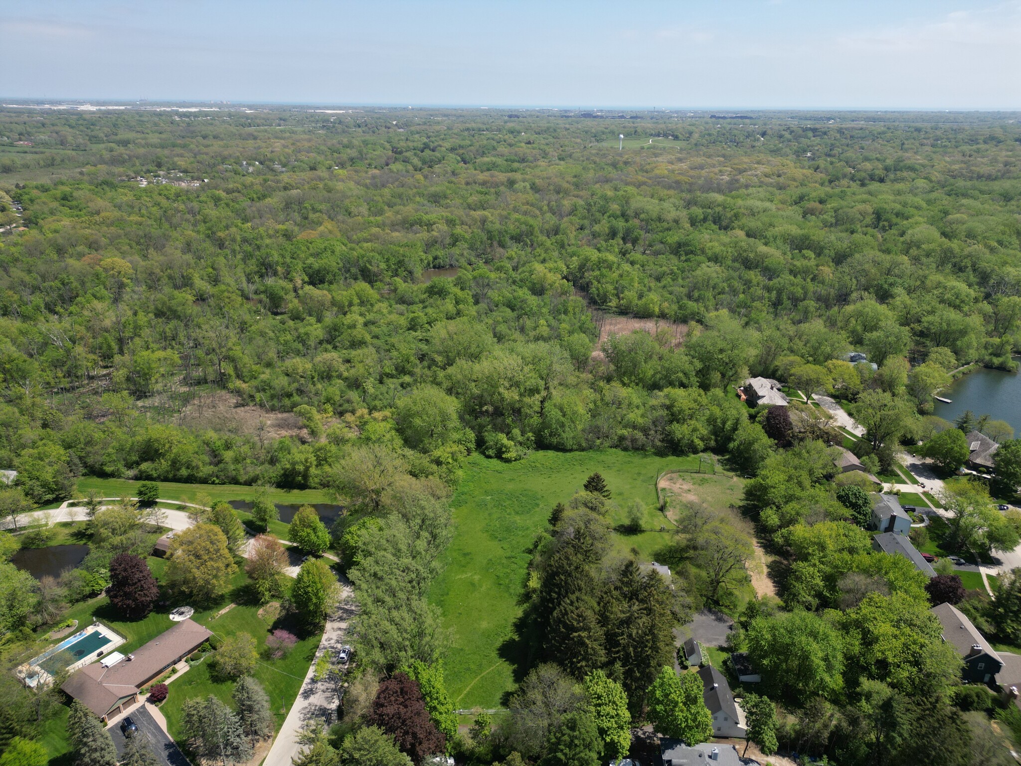 245 Walnut St, Libertyville, IL for sale Aerial- Image 1 of 18