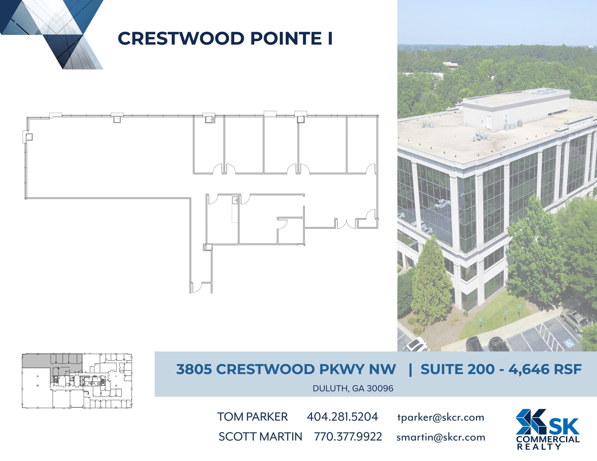 3805 Crestwood Pky NW, Duluth, GA for lease Site Plan- Image 1 of 1
