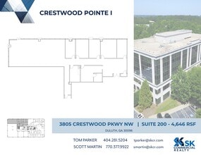 3805 Crestwood Pky NW, Duluth, GA for lease Site Plan- Image 1 of 1