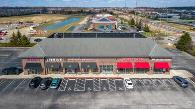 4865-4955 N Hamilton Rd, Columbus, OH - AERIAL  map view - Image1