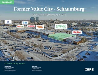 Plus de détails pour 1025-1255 E Golf Rd, Schaumburg, IL - Commerce de détail à louer