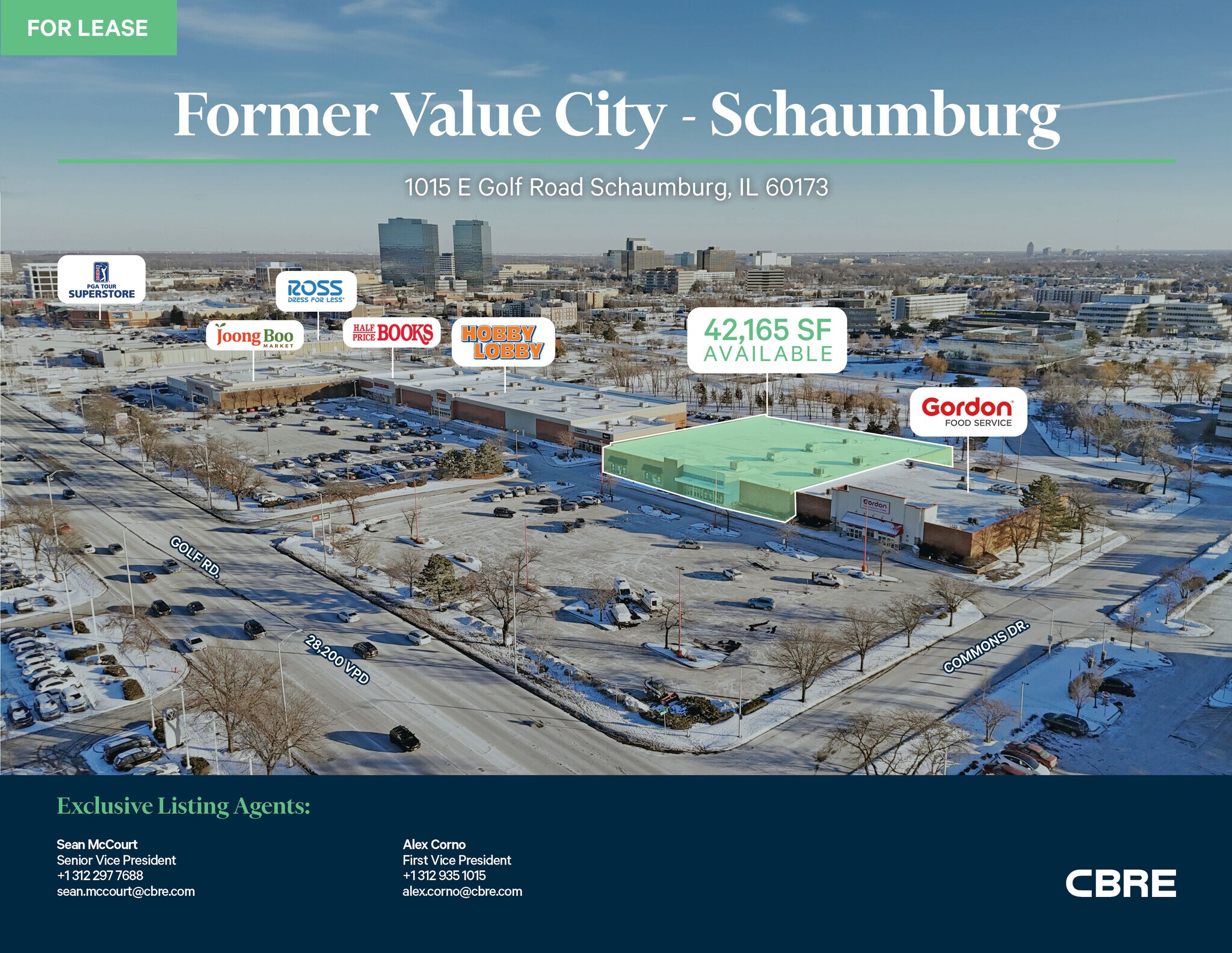 1015 E Golf Rd, Schaumburg, IL for lease Primary Photo- Image 1 of 7