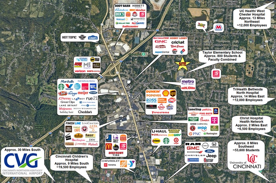 3100-3130 Springdale Rd, Cincinnati, OH à vendre - Photo du bâtiment - Image 2 de 20