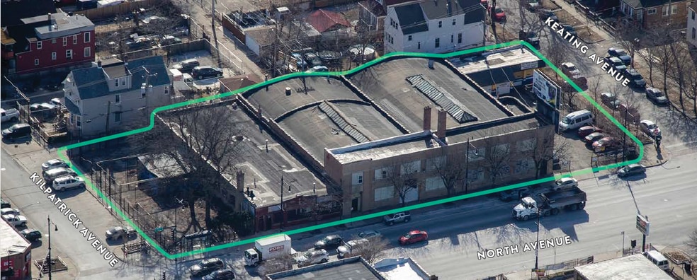 4709-4725 W North Ave, Chicago, IL for sale - Aerial - Image 1 of 16