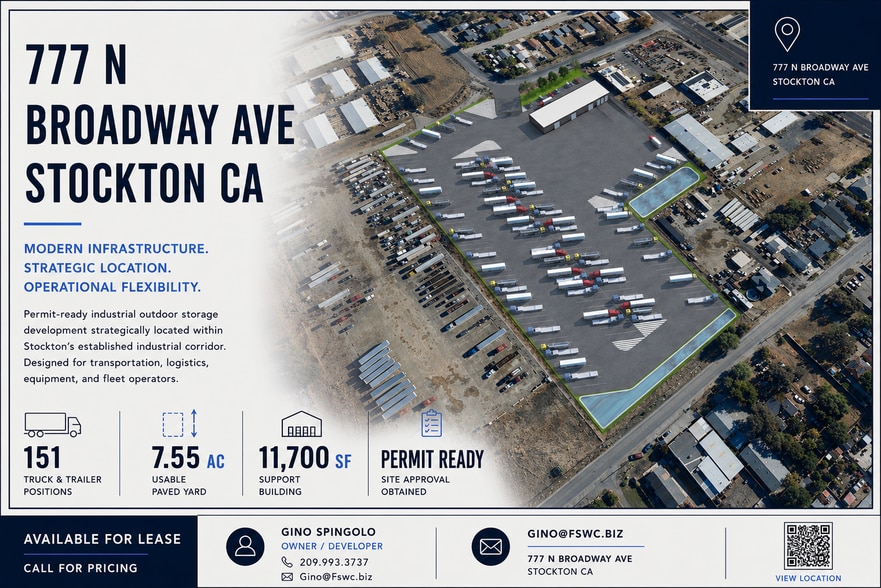 777 N Broadway Ave, Stockton, CA for lease - Building Photo - Image 1 of 2