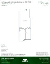 1200 Main St, Irvine, CA for lease Floor Plan- Image 1 of 1