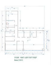 15565 Northland Dr, Southfield, MI à louer Plan d’étage- Image 1 de 1