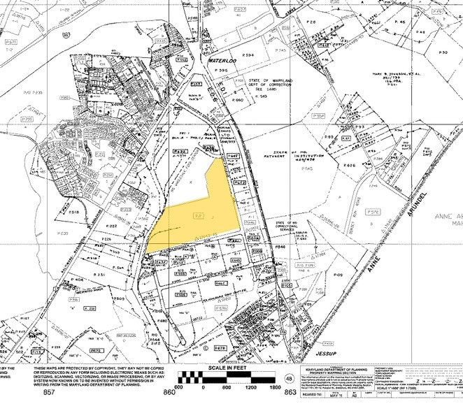 7600 Assateague Dr, Jessup, MD for lease - Plat Map - Image 2 of 11