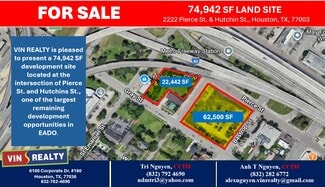 Plus de détails pour 2222 Pierce St, Houston, TX - Terrain à vendre