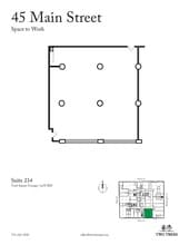 45 Main St, Brooklyn, NY for lease Floor Plan- Image 1 of 4