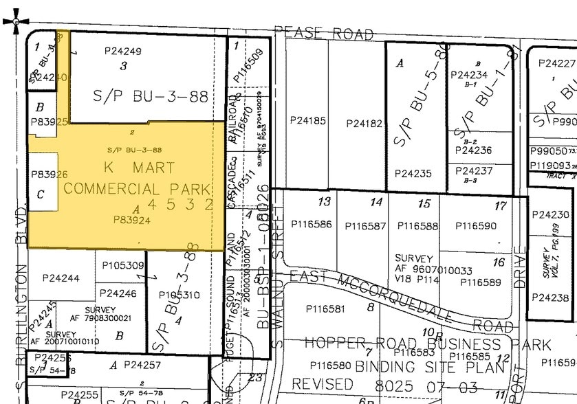 1550 S Burlington Blvd, Burlington, WA for lease - Plat Map - Image 2 of 5