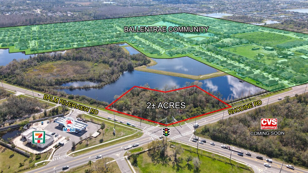 Balm Riverview Rd & Rhodine Rd, Riverview, FL à vendre - Photo du bâtiment - Image 1 de 5
