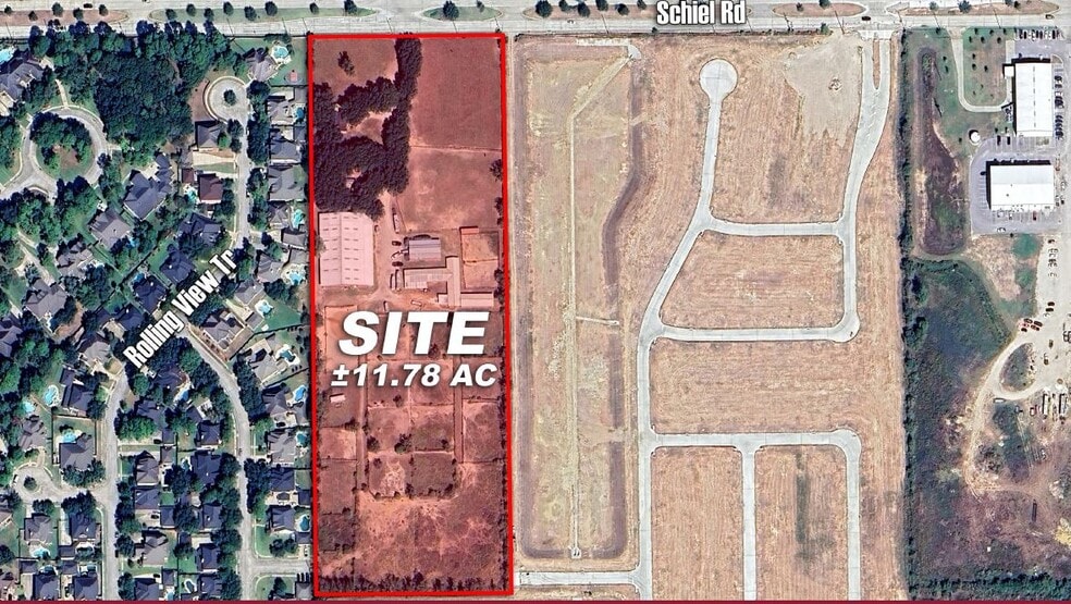 20239 Schiel Rd, Cypress, TX for sale - Aerial - Image 1 of 2