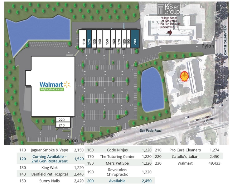 1650 San Pablo Rd, Jacksonville, FL à louer - Photo du bâtiment - Image 2 de 3