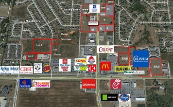 1279 S Houston Lake Rd, Warner Robins, GA - Aérien  Vue de la carte