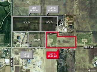 Plus de détails pour WCR 19 & WCR 10, Fort Lupton, CO - Terrain à vendre