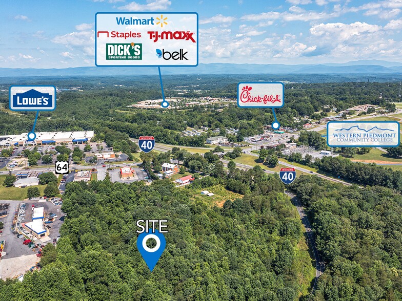 Land in Morganton, NC for sale - Aerial - Image 3 of 4