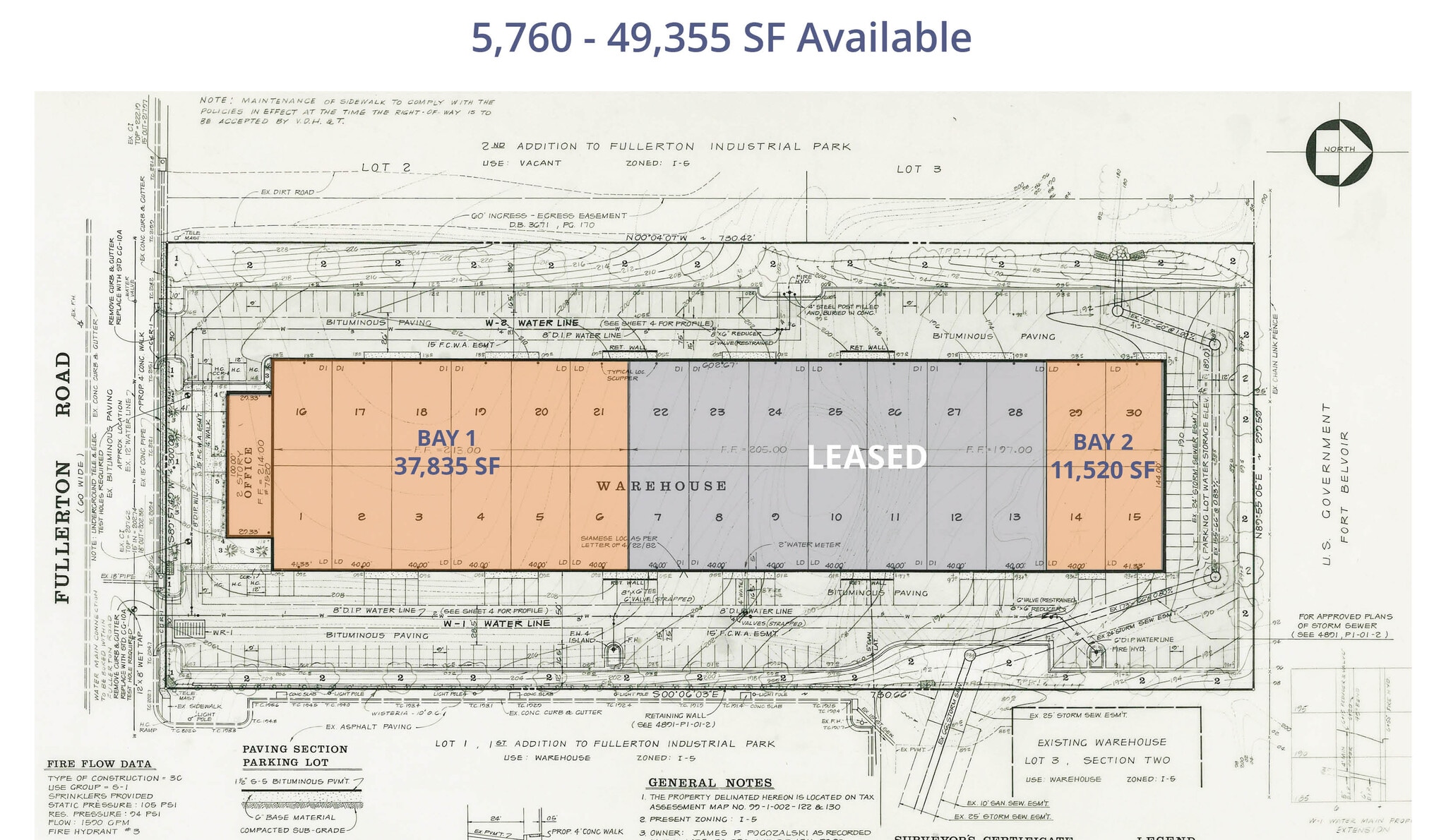 7520-7522 Fullerton Rd, Springfield, VA for lease Floor Plan- Image 1 of 1
