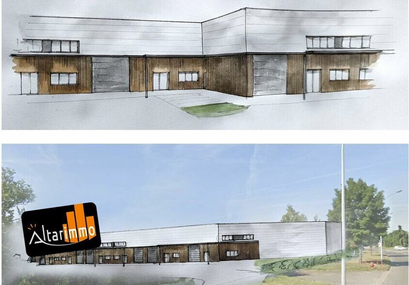 Flex in Dreux for lease - Building Photo - Image 3 of 4