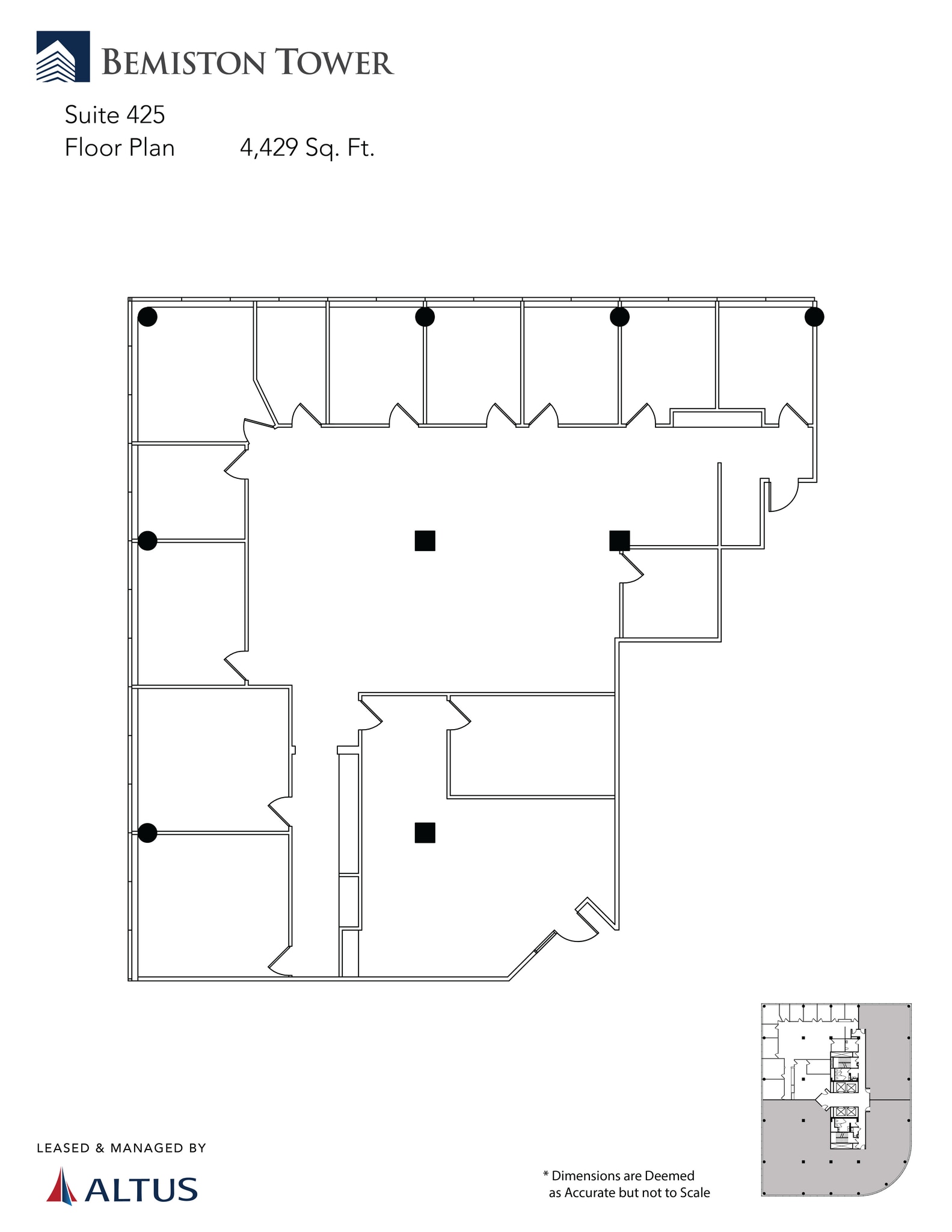231 S Bemiston Ave, Clayton, MO à louer Plan d’étage- Image 1 de 1