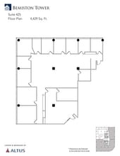231 S Bemiston Ave, Clayton, MO à louer Plan d’étage- Image 1 de 1