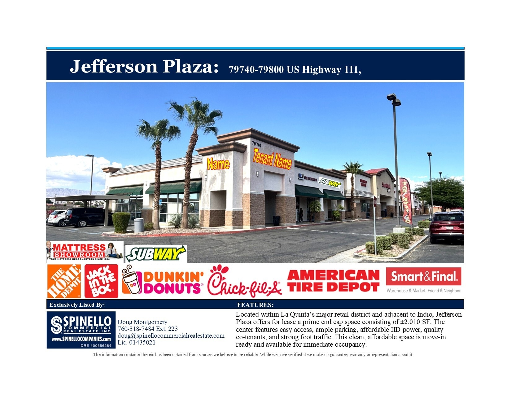 79740-79900 Hwy 111 Hwy, La Quinta, CA for lease Interior Photo- Image 1 of 6