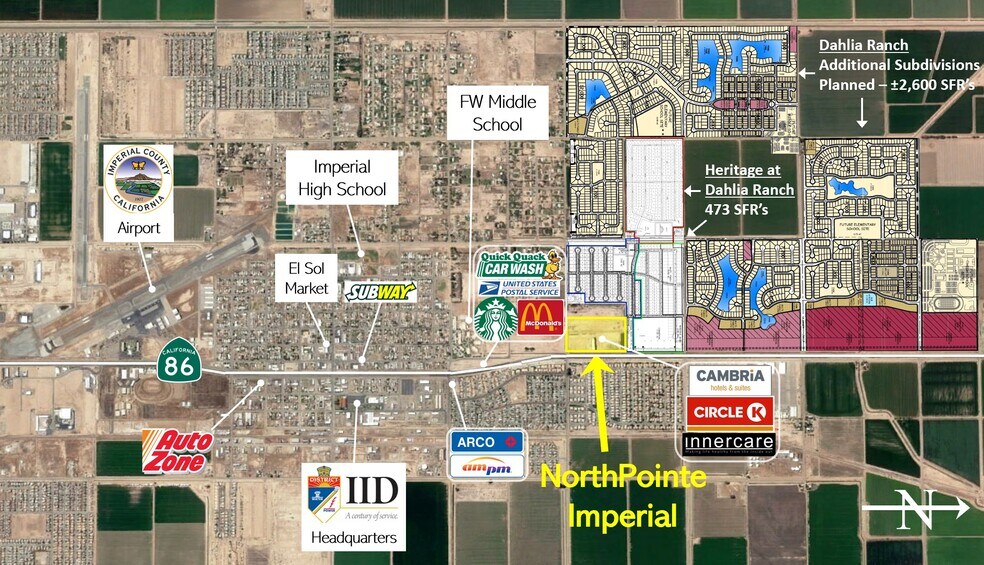 1500 N Imperial Ave, Imperial, CA à louer - Photo du bâtiment - Image 3 de 5