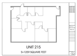 1315 Finch Ave W, Toronto, ON for lease Floor Plan- Image 1 of 1
