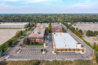 34119 W 12 Mile Rd, Farmington Hills, MI - aerial  map view